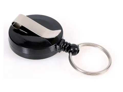 Afrolmechanisme Europel sleutelring zwart