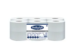 BulkySoft Mini jumborollen cellulose 2laags 12x170m Eco