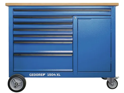 1504 XL-S-198 AGRAR werkbank met 198-delig basisassortiment