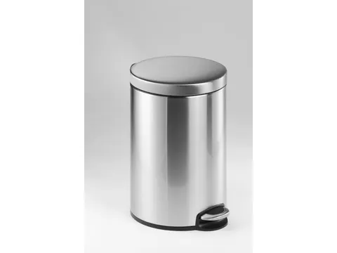 Pedaalemmer Rond RVS 12 Liter