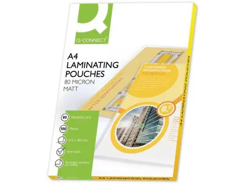 Lamineerhoes A4 Mat 216x303mm 2x80 Micron Doos 100 stuks