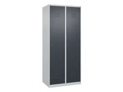 locker voor scheiding van kleding,HxBxD 1850x800x500mm,2vak
