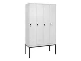 locker voor scheiding van kleding,HxBxD 2120x1200x500mm,4vak - 1