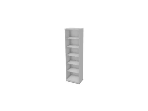 kantoorstelling,HxBxD 2225x600x445mm,MP-lichtgrijs