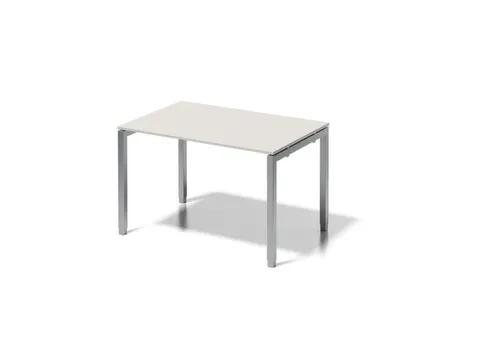 In hoogte verstelbaar bureau,HxBxD 650-850x1200x800mm,blad grijswit