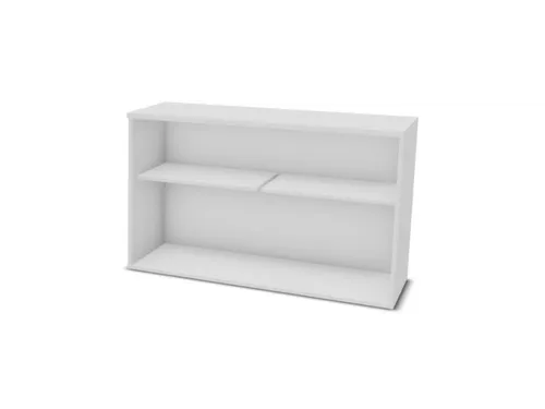 kantoorstelling,opbouwelement,HxBxD 740x1200x445mm,Bl-wit