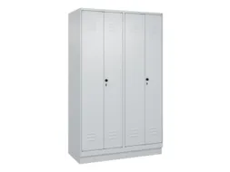 PBM-locker,HxBxD 1950x1200x500mm,4vak,vak B 300mm,draaigrendel