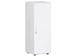 kantoorkast,HxBxD 1100x400x420mm,2xhouten vloer,3ordnerhoogte,romp wit