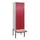 locker voor scheiding van kleding,HxBxD 2120x600x815mm,2vak