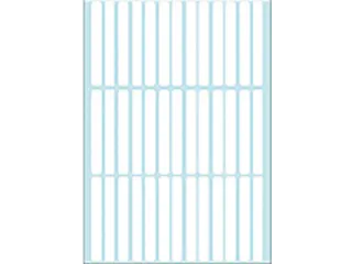 HERMA 2530 Universele etiketten 6x50mm Wit 1248 stuks - 2