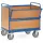 Bakwagens Met Houten Wanden 2873 600kg 1200x800mm Ral5007