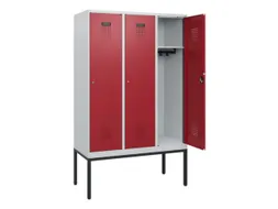 schoollocker,HxBxD 1950x1200x500mm,3vak,vak B 400mm,cil.-slot