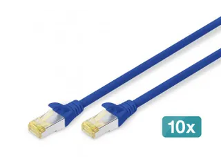 CAT 6A S/FTP PATCH CORD 10P AWG 26/7 3m - 1