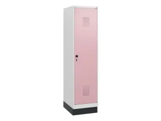 schoollocker,HxBxD 1630x400x500mm,1vak,vak B 400mm,draaigrendel,sokkel - 2