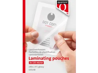 Lamineerhoes Quantore A7 2x125micron 100stuks - 1