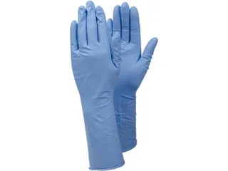 Tegera 846 nitril wegwerphandschoenen blauw maat 9, per 50 stuks - 1
