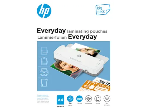 Hp Everyday Lamieerhoes A4 9154 100 vel 80 micron