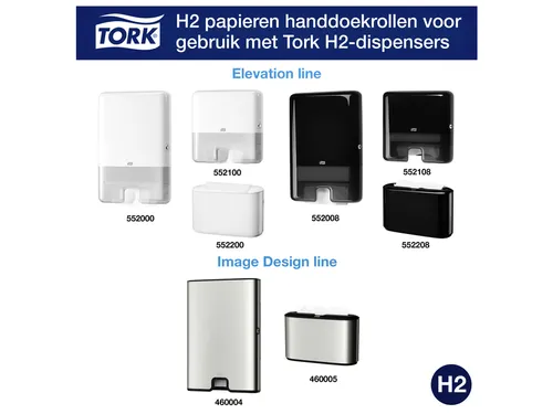 Tork 100297 Xpress Handdoek Premium H2 ZigZag Extra Soft 2-laags
