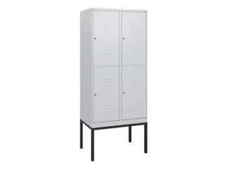 dubbeldekse locker,HxBxD 1950x800x500mm,2x2vak.,vak B 400mm - 1