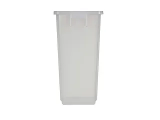 afvalverzamelaar,60l,HxBxD 580x320x460mm,romp PP transparant,gesloten - 2