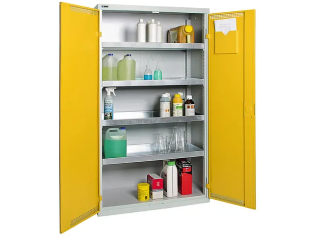 Armoire De Sécurité Tôle D'acier Pour Substances Polluantes