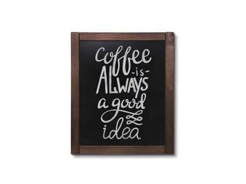 Natura Krijtbord Classic Wand Donkerbruin 50x60cm