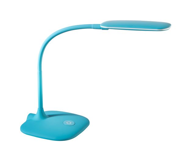 bureaulamp LED Alco 5 Watt blauw Dimbaar | BureaulampenWinkel.nl