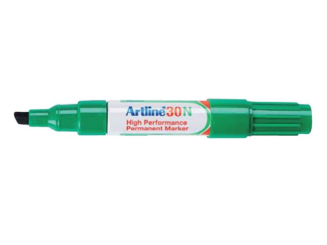 Viltstift Artline 30 schuin 2-5mm groen | ViltstiftenShop.nl
