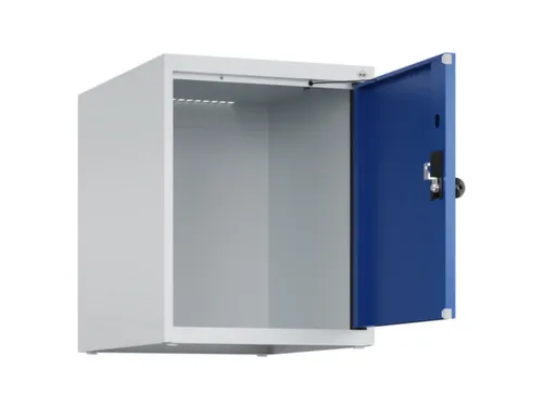 opzetkast,v. locker,1vak.,vak B 400mm,HxBxD 500x400x500mm,draaigrendel