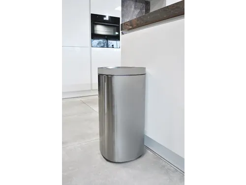 Afvalbak Desq 6130.18 Touch 30 liter RVS zilver