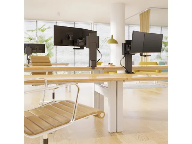 Ergotron TRACE 45-658-224 Monitorarm Zwart 27 Inch