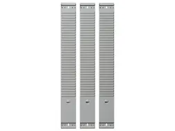 T-Kaart Planbordelement nr 3 1008x95mm 50 Sleuven Grijs