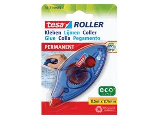 Lijmroller Tesa ecoLogo permanent op blister - 1