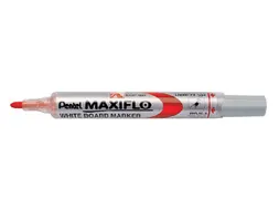 Viltstift Pentel MWL5 Maxiflo whiteboard rood 1mm