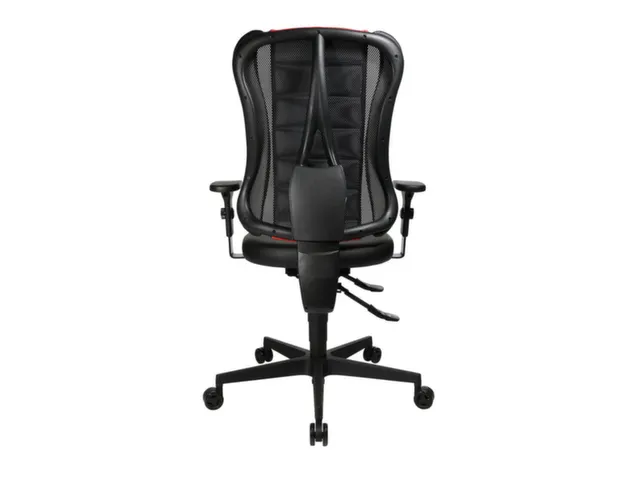 Topstar Bureaustoel Sitness Racer RS 3D-zitting, zwart/rood