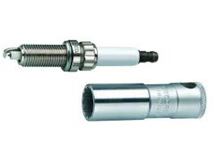 D 55 Bougie-inzetstuk met borgveer 3/8 inch 14mm