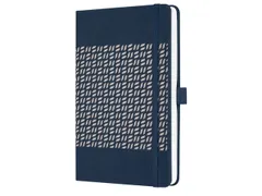 Notitieboek Sigel Jolie Impress A5 hardcover gelinieerd 'Midnight Blue