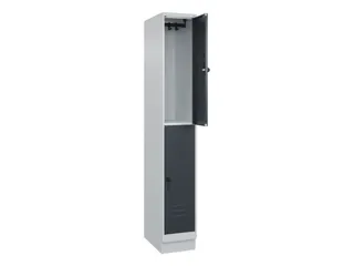 dubbeldekse locker,HxBxD 1950x300x500mm,1x2vak.,vak B 300mm - 2