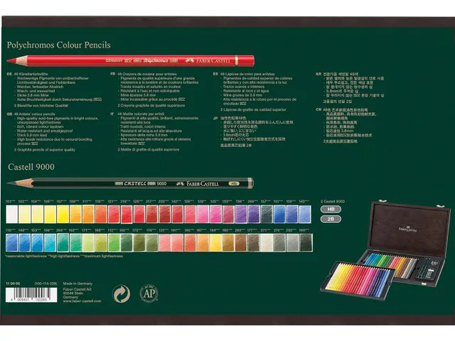 Kleurpotlood Faber-Castell Polychromos assorti kist á 48 stuks