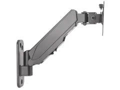 Wandbeugel voor TV’s en monitoren (veerarm met 2 draaipunten), voor