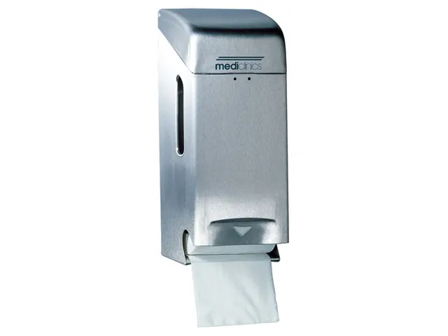 Toiletpapierdispenser 2 Rollen Rvs