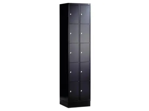lockerkast cil.slot 1950x460x480mm 2x5 vakken RAL7016 front RAL7016