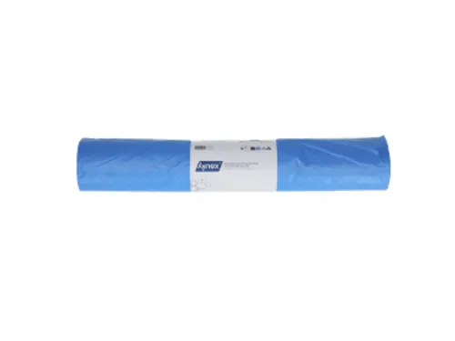 Afvalzak Hynex 70x110cm HDPE recycled T25 120L blauw rol à 25 stuks