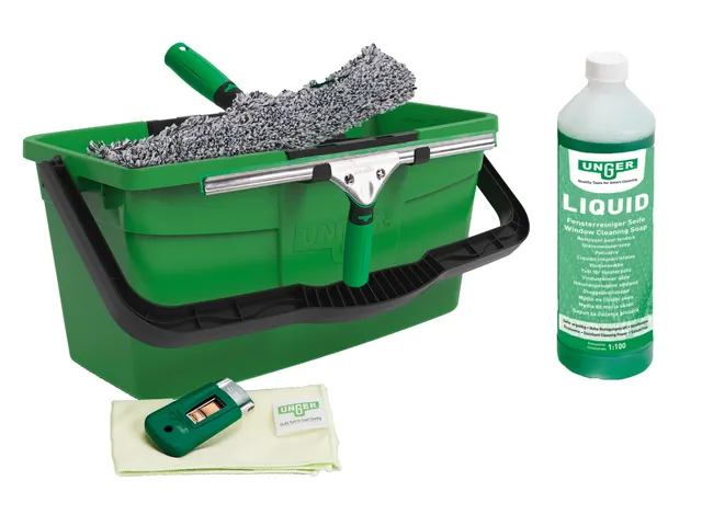 Unger ErgoTec 6-in-1 Glasreiniging Complete Kit