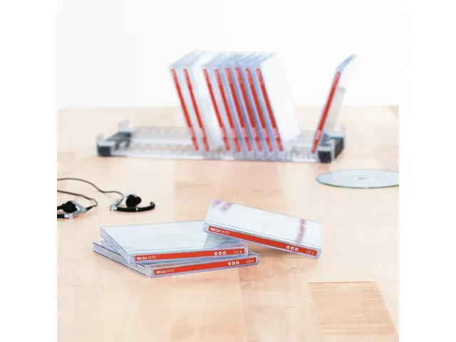 HERMA 5078 etiketten voor CD covers rug A4 114,3x5,5mm Wit 1200 stuks