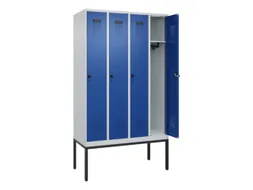locker,HxBxD 2120x1200x500mm,4vak,vak B 300mm,draaigrendel
