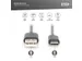 USB Type-C-aansluitkabel Type-C - A M/M 1m 3A 5GB 3.0-versie Zwart
