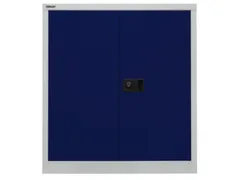 kantoorkast openslaande deuren HxBxD 1000x914x400mm Stalen Blauw Grijs