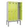 locker voor scheiding van kleding,HxBxD 2120x1200x500mm,4vak