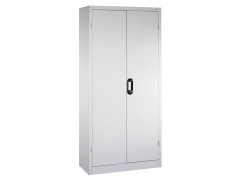 Draaideurkast HxBxD 1950x930x400mm 4 Legborden 110kg RAL7035